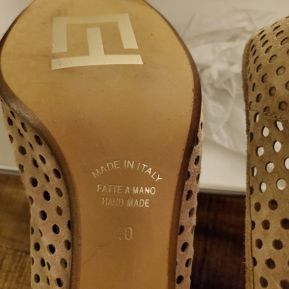 Souliers beige heels - Picture 5 of 6